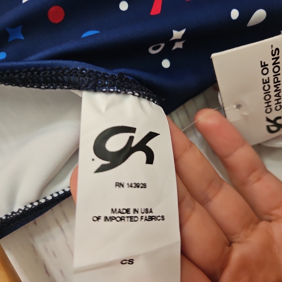 NWT Girls Child Small GK Elite Team USA Leotard - Picture 10 of 16